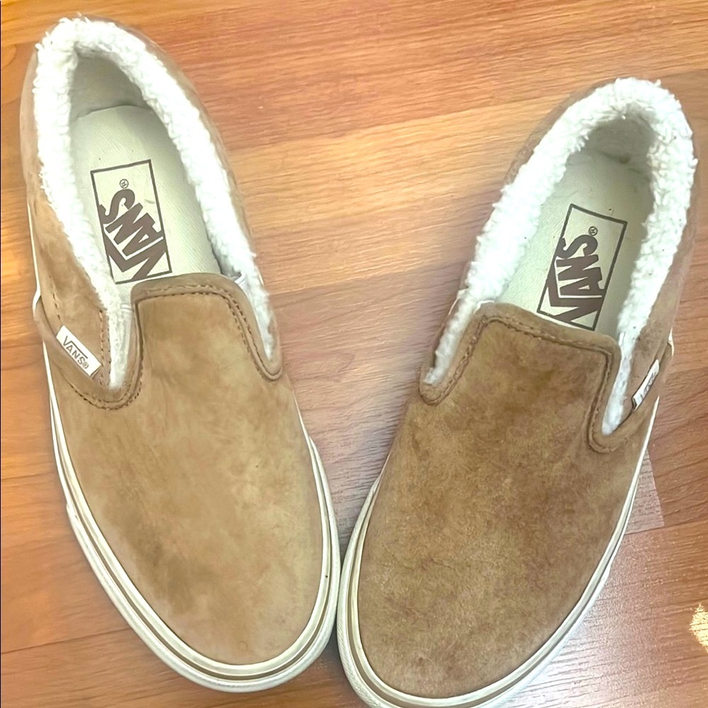 Vans Men's Brown Slip-On Shoes